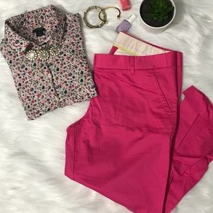 Jcrew factory hot pink skimmer 10